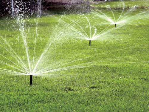 How to repair a lawn sprinkler system