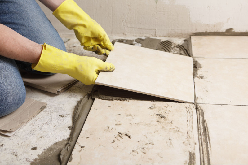 Placing Tiles in Your San Antonio Home That Are Flat and Secure