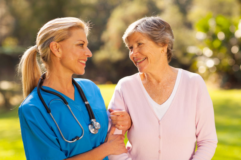 Seniors Receive Meal Preparation Services At Assisted Living Facilities
